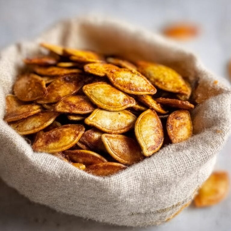 Cinnamon Sugar Roasted Pumpkin Seeds Recipe
