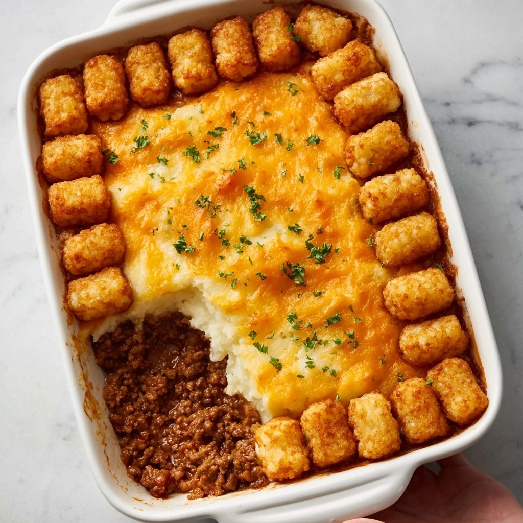 Tater Tot Casserole Recipe - Recipe Image