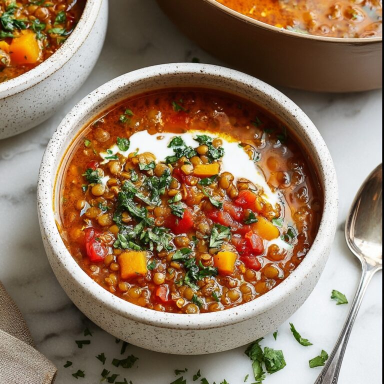 Mediterranean Lentil Soup Recipe