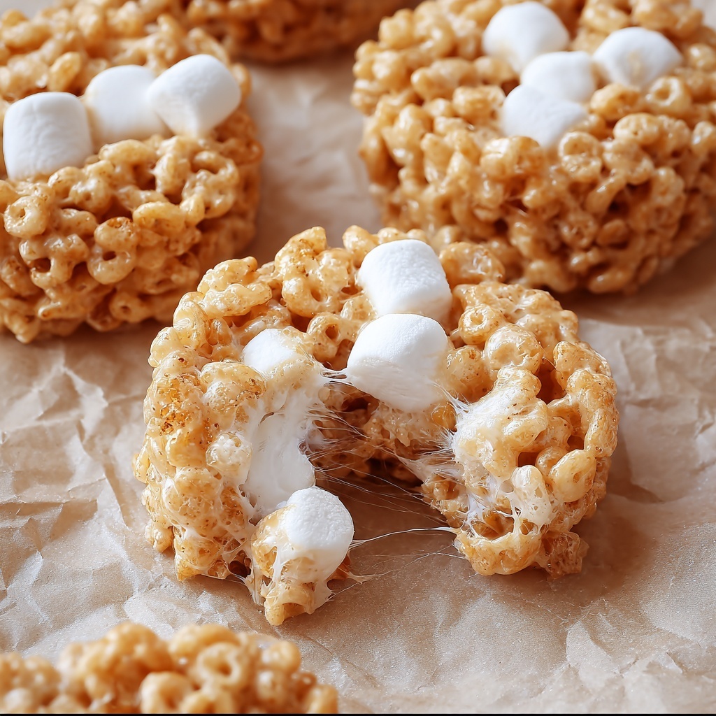 Rice Krispie Treat Cookies Recipe - Recipe Image