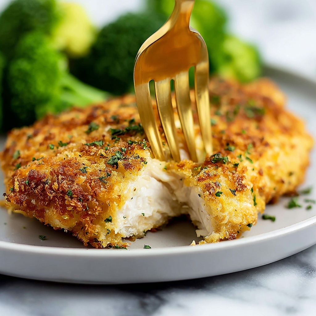 Parmesan Crusted Chicken Recipe - Recipe Image