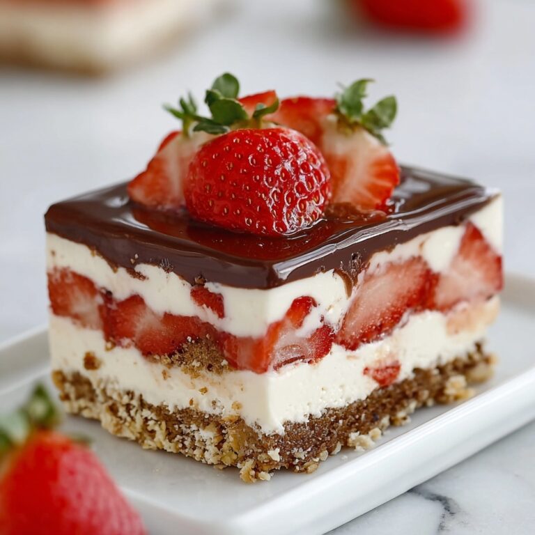 Strawberry Eclair Cake Recipe