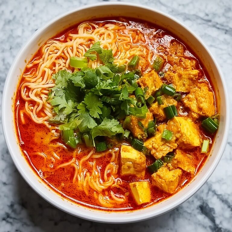 Easy Thai Red Curry Noodle Soup Recipe