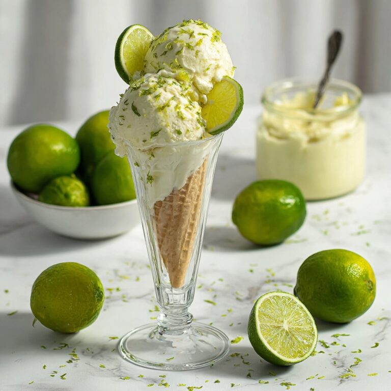 No-Churn Vegan Lime Ice Cream Recipe