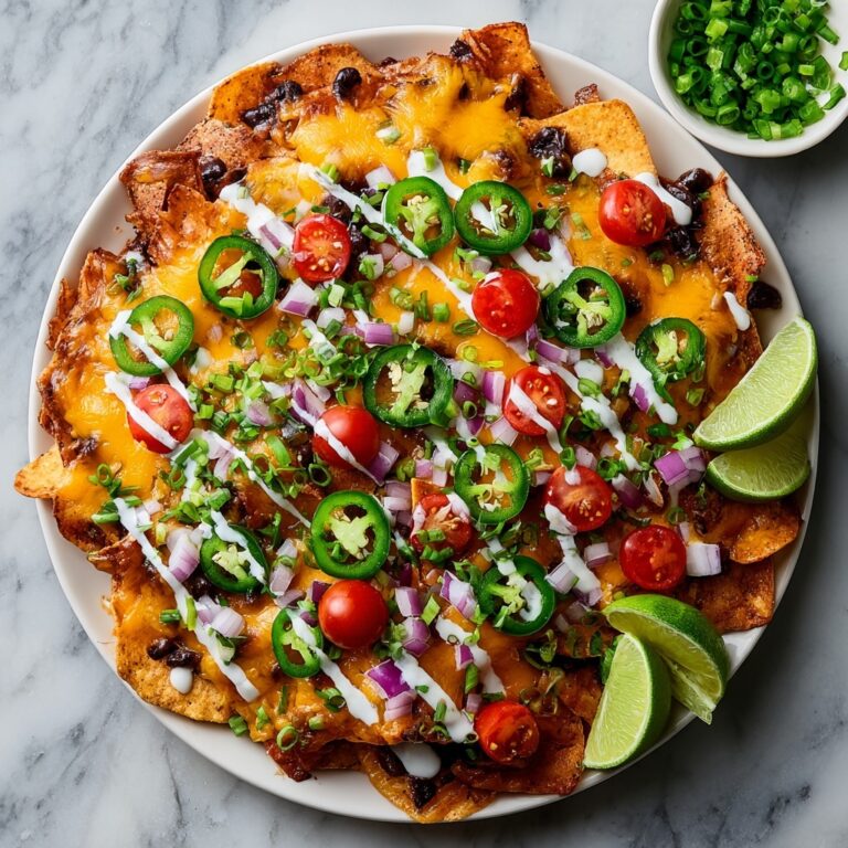 Loaded Sweet Potato Nachos with Black Beans & Chipotle Recipe