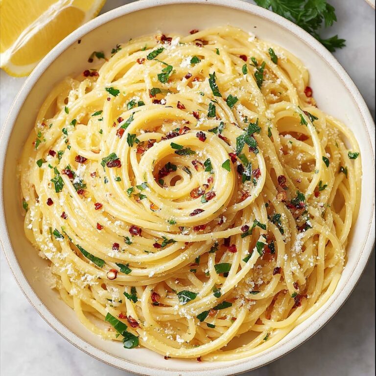 Lemon Garlic Butter Pasta Recipe