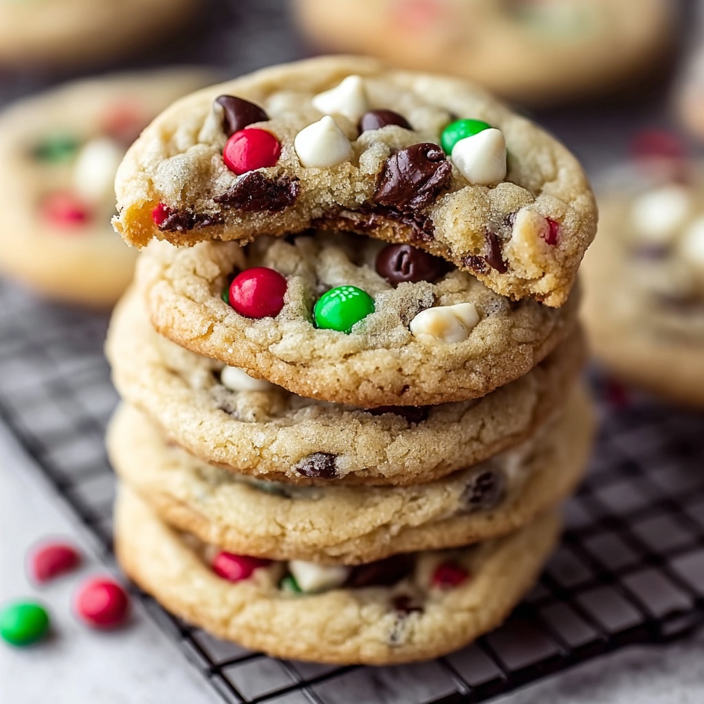 Wonderland Chocolate Chip Cookies with White Chocolate and Candy Canes Recipe - Recipe Image