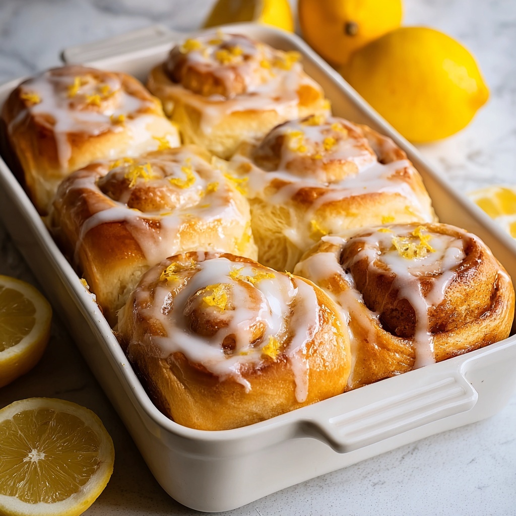 Lemon Rolls Recipe - Recipe Image
