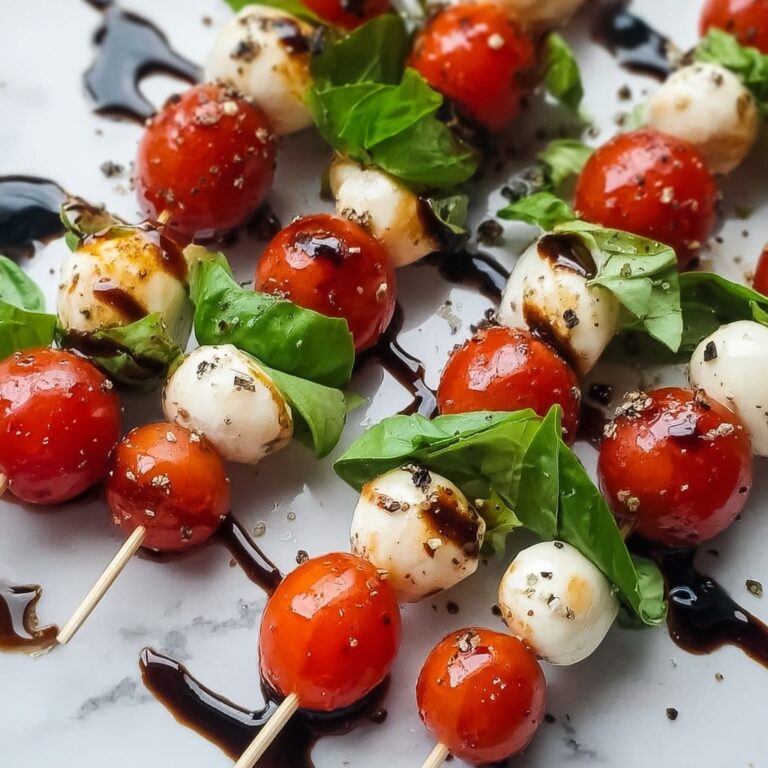Caprese Salad Skewers Recipe