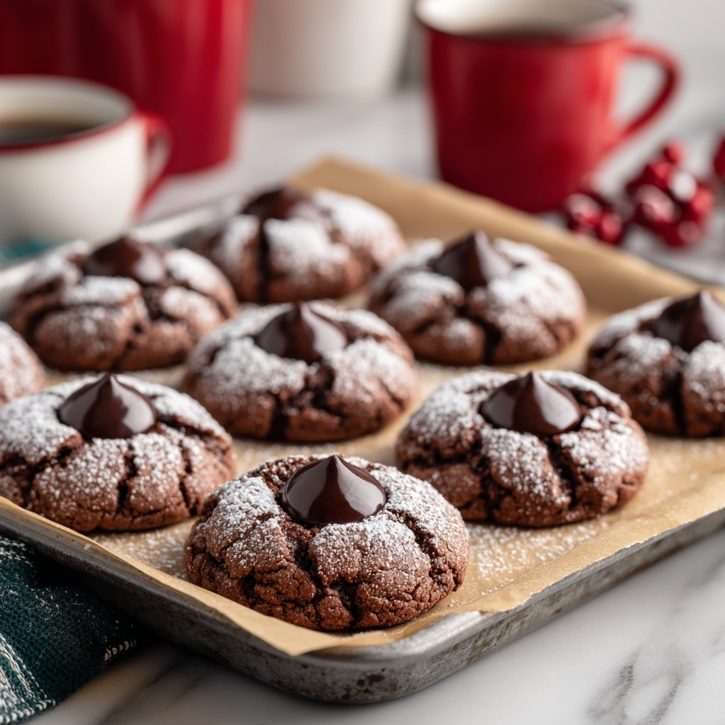 Meltaway Brownie Cookies Recipe - Recipe Image