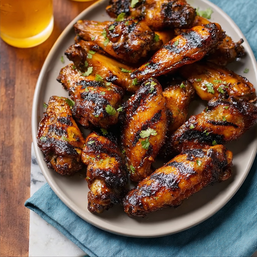 Grill Master Chicken Wings Recipe - Recipe Image