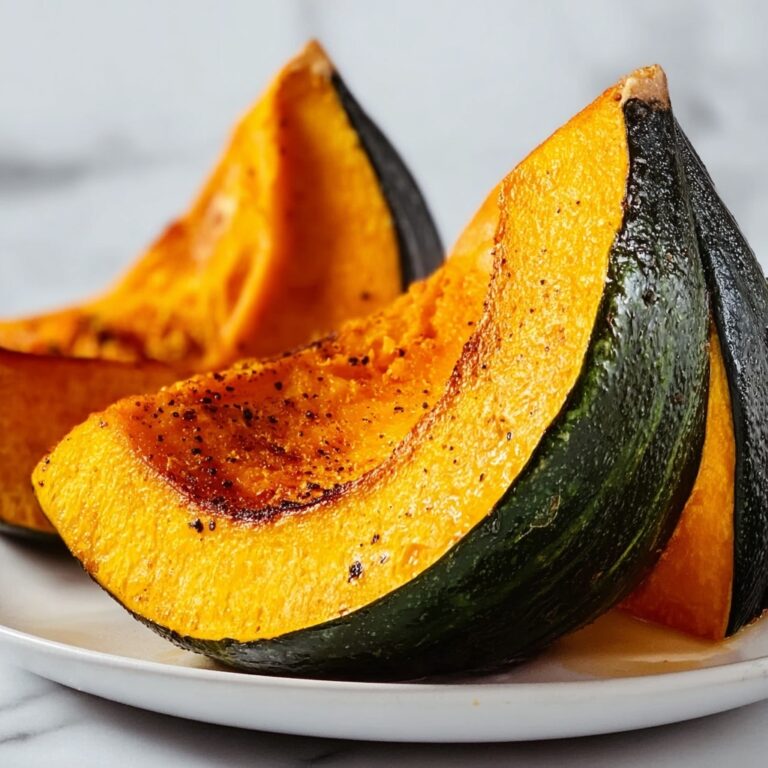Savory Roasted Kabocha Squash with Warm Spices Recipe