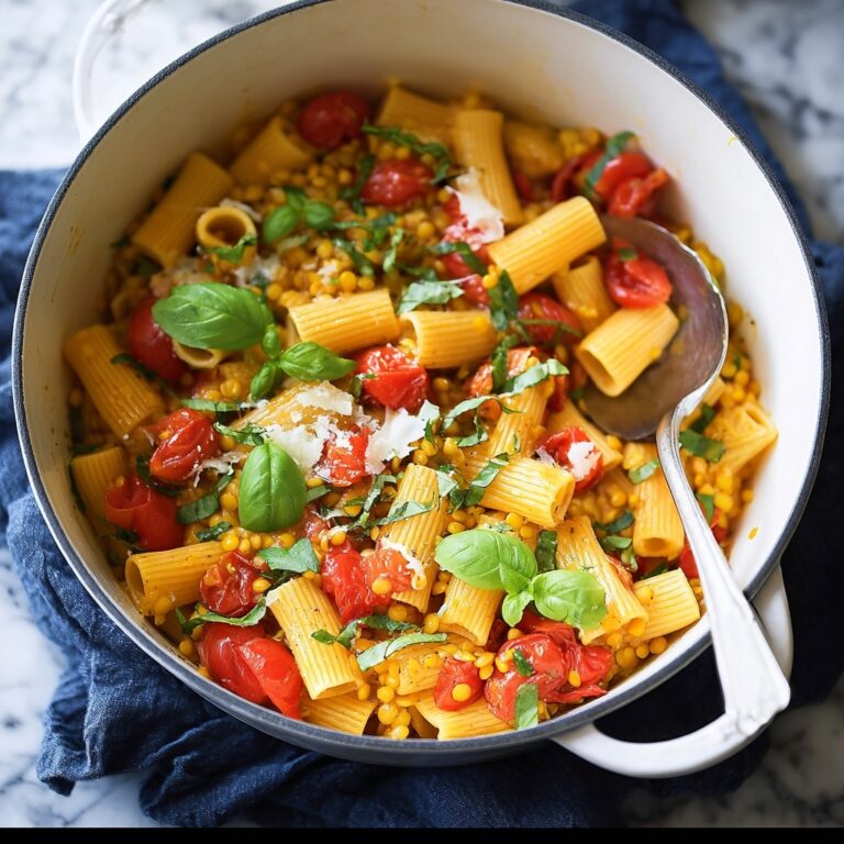One Pot Lentil Pasta: A Quick and Nutritious Meal Recipe
