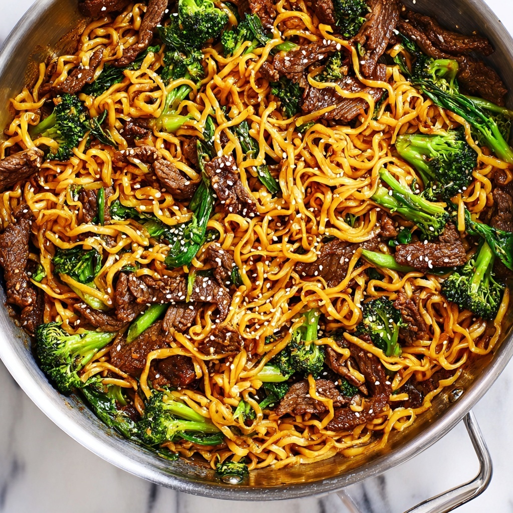 Beef and Broccoli Ramen Recipe - Recipe Image