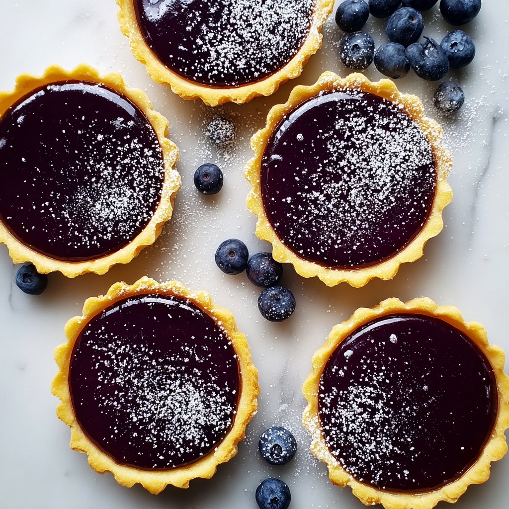 Blueberry Ganache Tart Recipe - Recipe Image