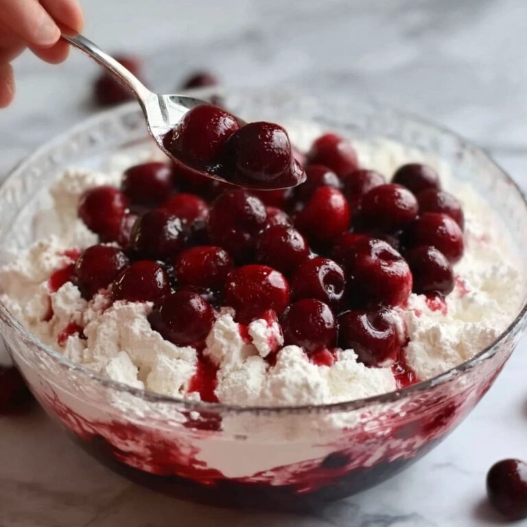 Delectable Cherry Cheesecake Fluff Recipe