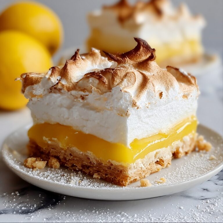 Zesty Lemon Meringue Pie Bars Recipe