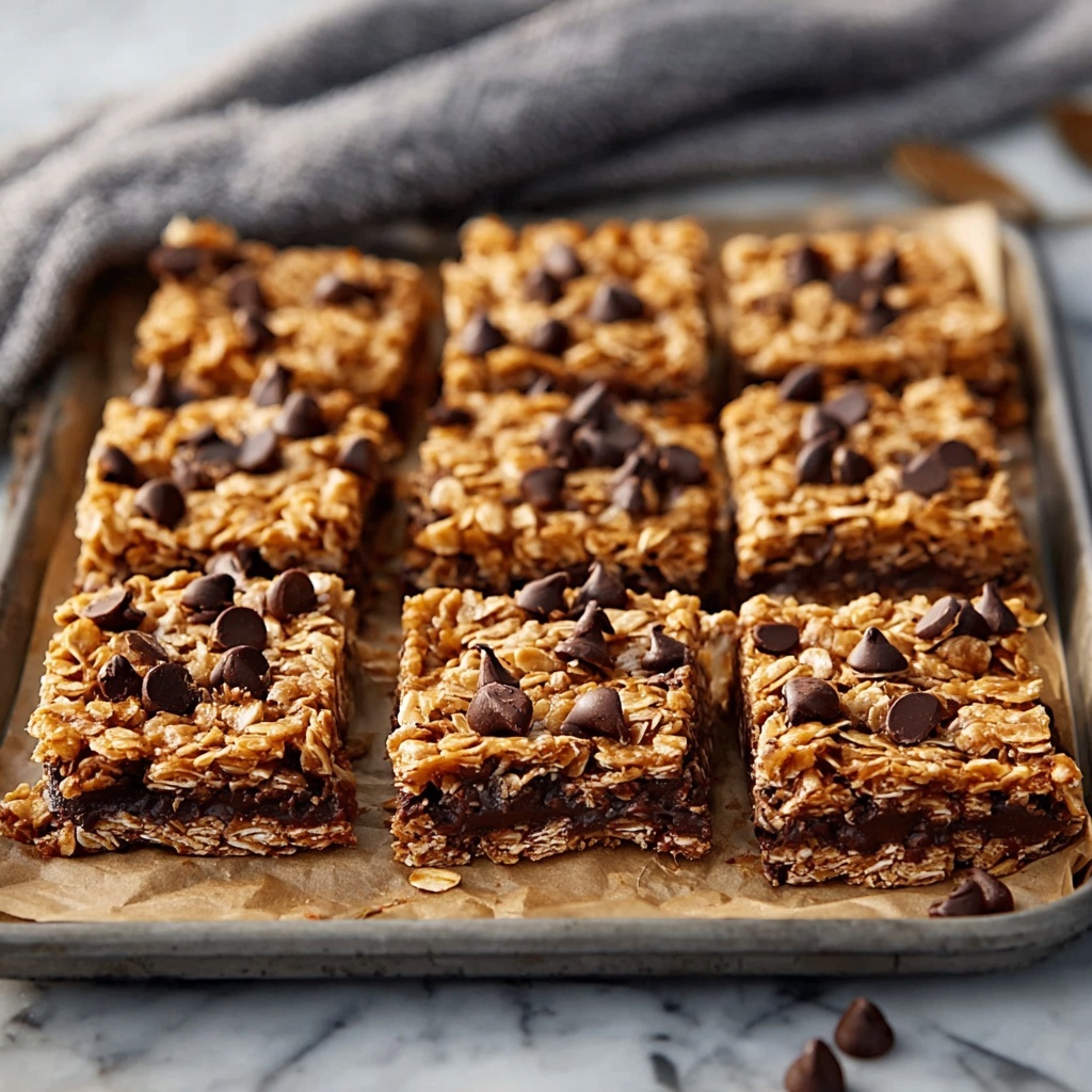 Soft and Chewy Chocolate Flapjacks Recipe - Recipe Image