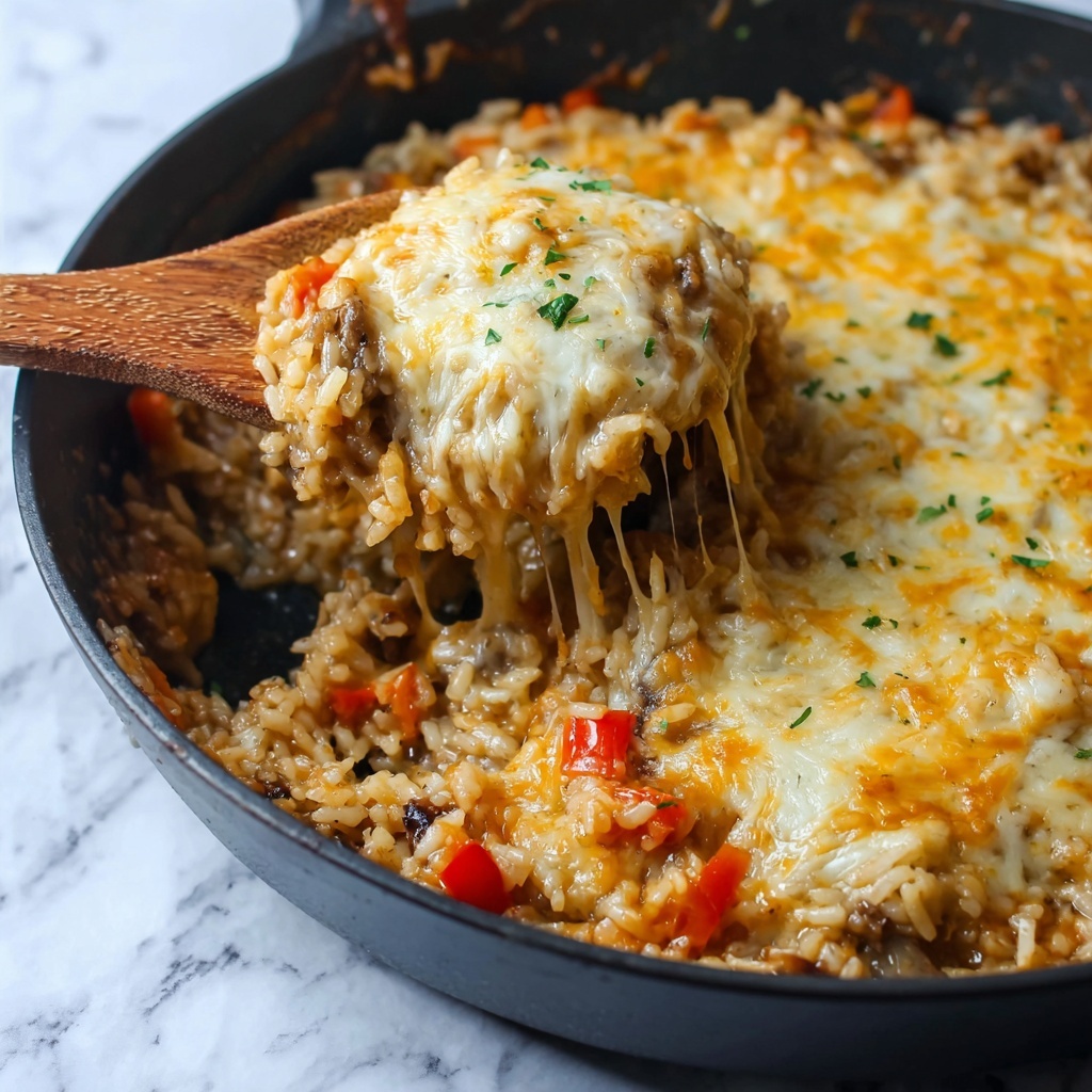 Creamy Chicken Fajita Rice Skillet Recipe - Recipe Image