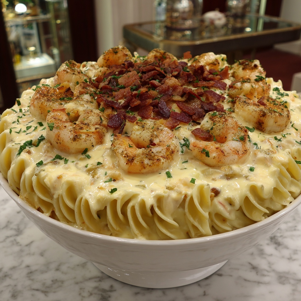 Pappadeaux Mardi Gras Pasta Recipe - Recipe Image