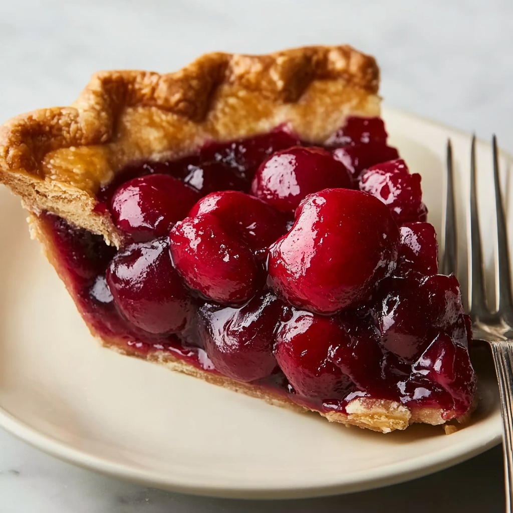 Old Fashioned Canned Cherry Pie Recipe - Recipe Image
