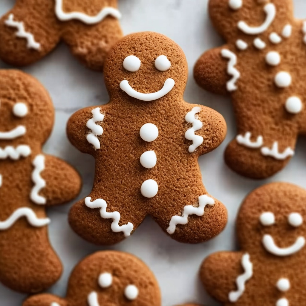 Soft & Chewy Gingerbread Men Cookies Recipe - Recipe Image