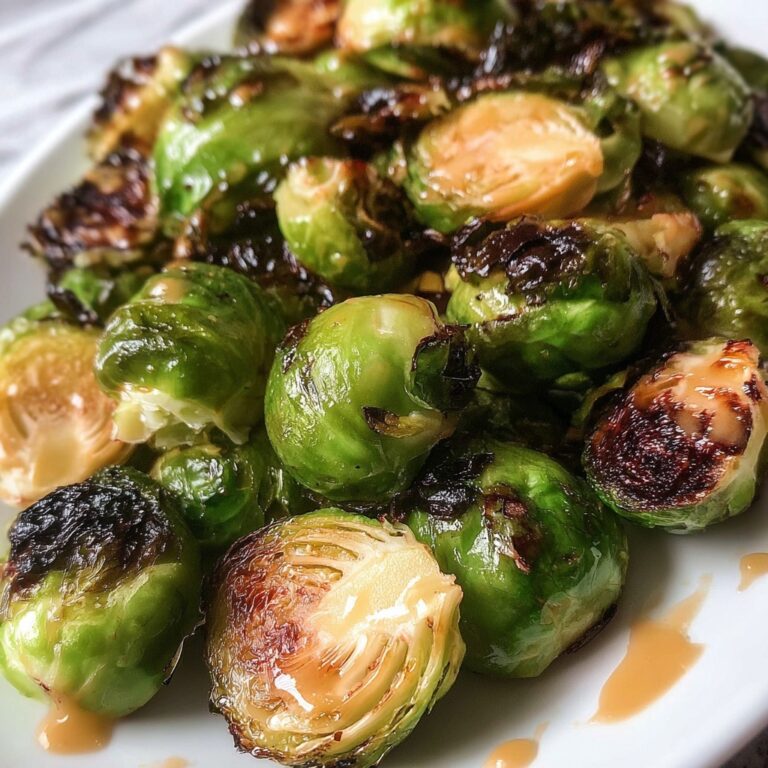 Maple Roasted Brussels Sprouts Recipe