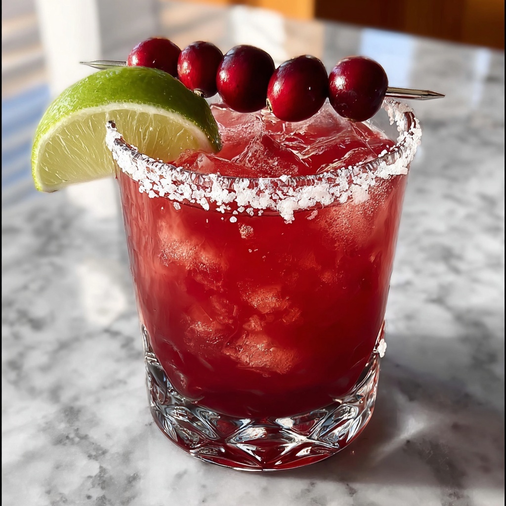 Cranberry Margarita: 5 Refreshing Twists You'll Love Recipe - Recipe Image