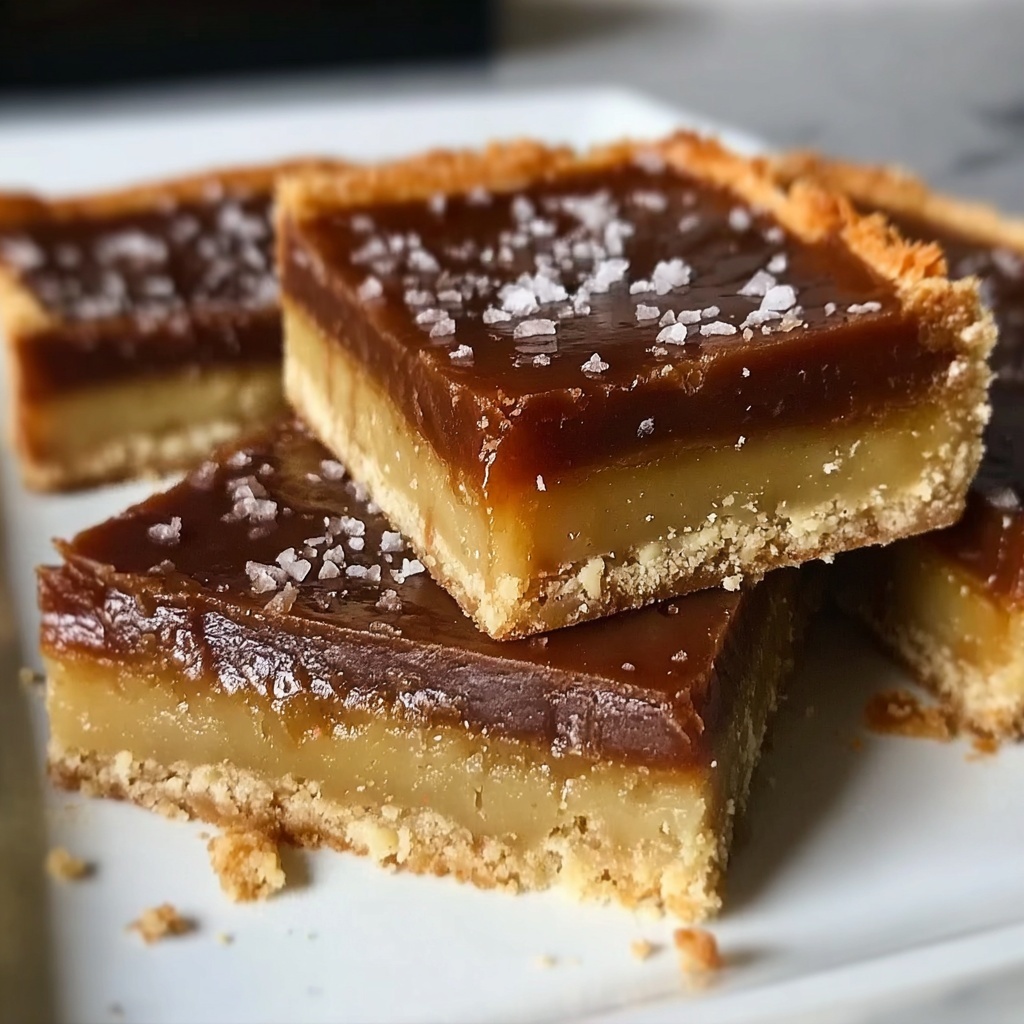 Salted Caramel Butter Bars: 7 Irresistible Sweet Bites Recipe - Recipe Image
