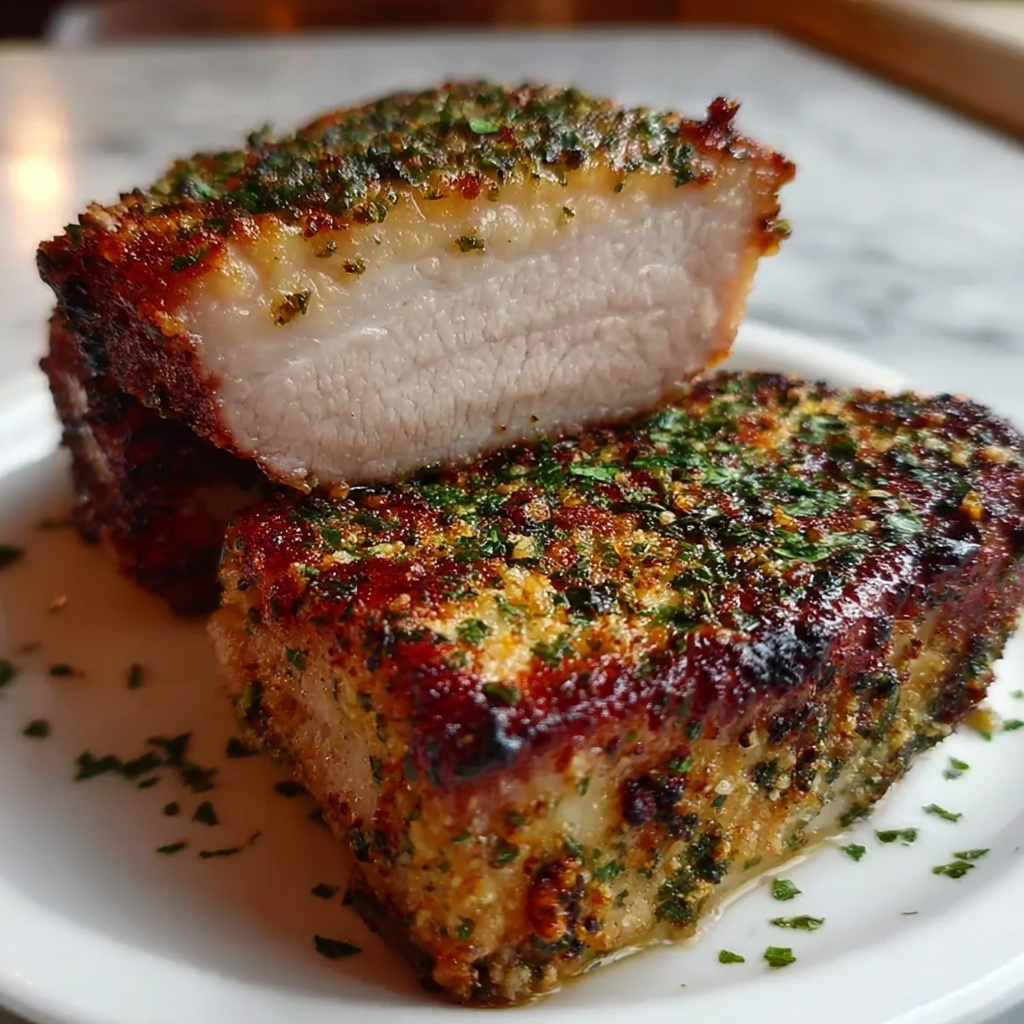 Garlic Parmesan Chops: 5 Ways to Delight Your Tastebuds Recipe - Recipe Image