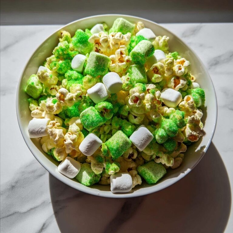 St. Patrick’s Day Green Candy Popcorn Recipe
