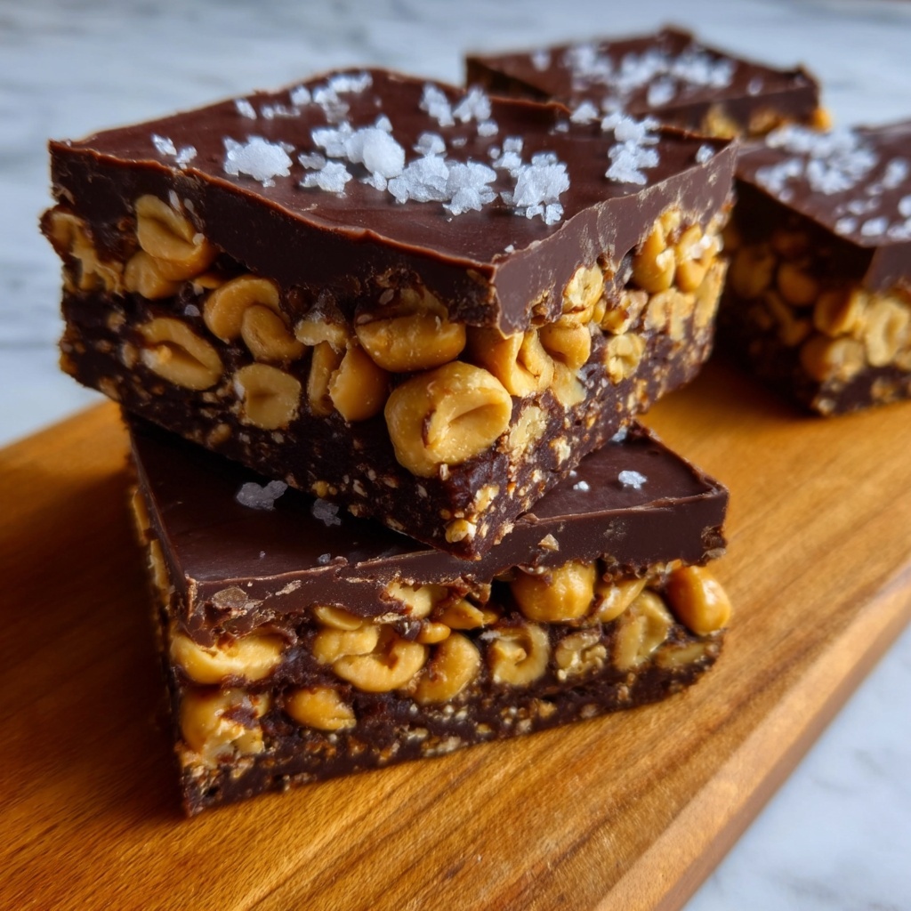 Christmas Hazelnut Chocolate Squares to Enchant Your Holidays Recipe - Recipe Image