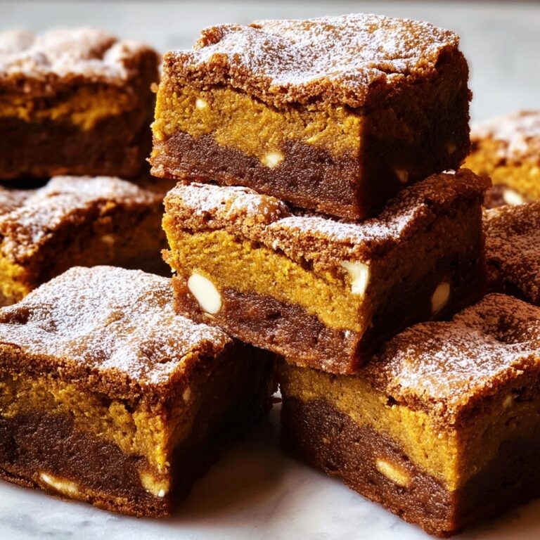 Pumpkin Spice White Chocolate Blondies Recipe