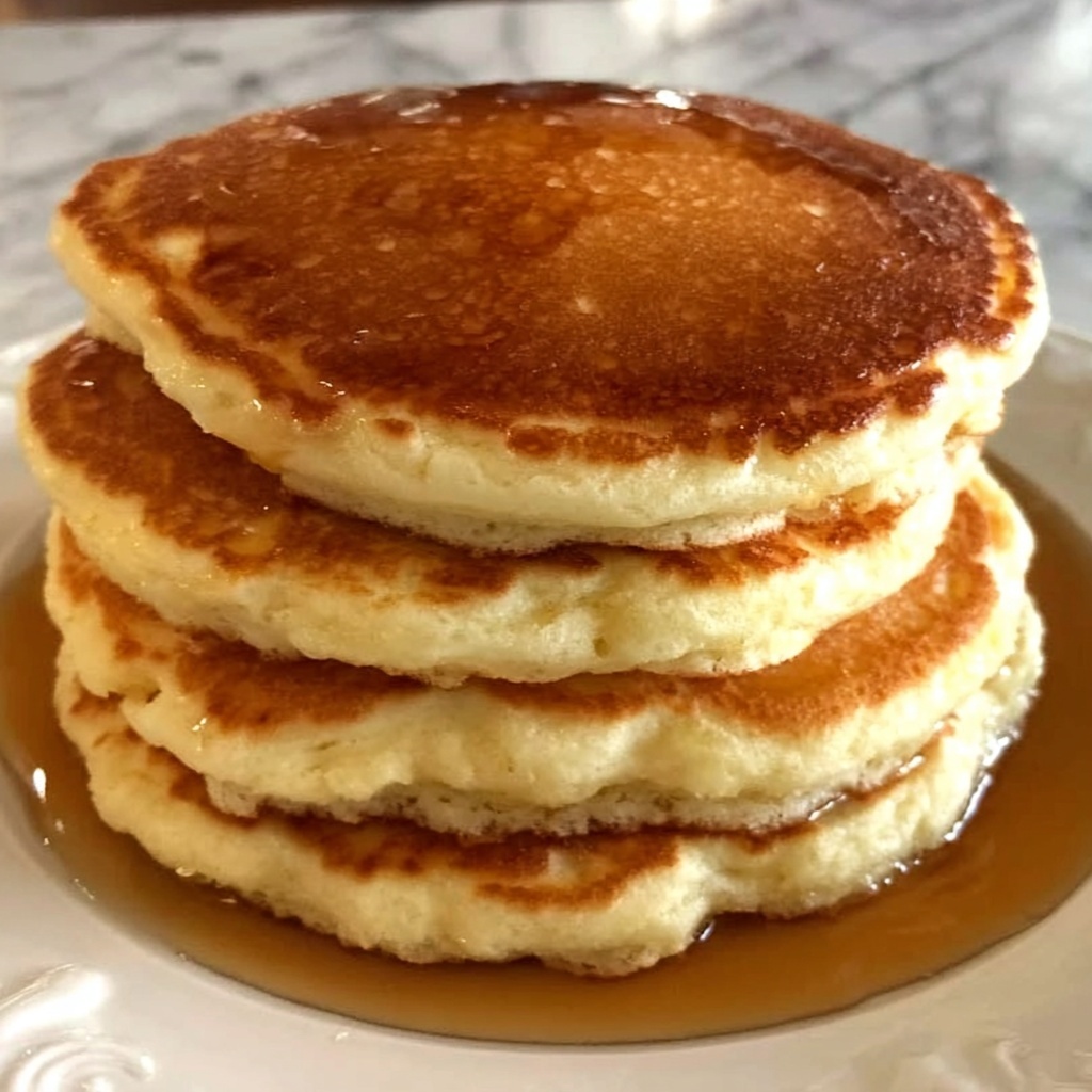 Fluffiest Buttermilk Pancakes Recipe - Recipe Image