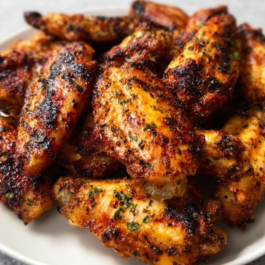 Wingstop Louisiana Rub Chicken Wings Recipe - Recipe Image