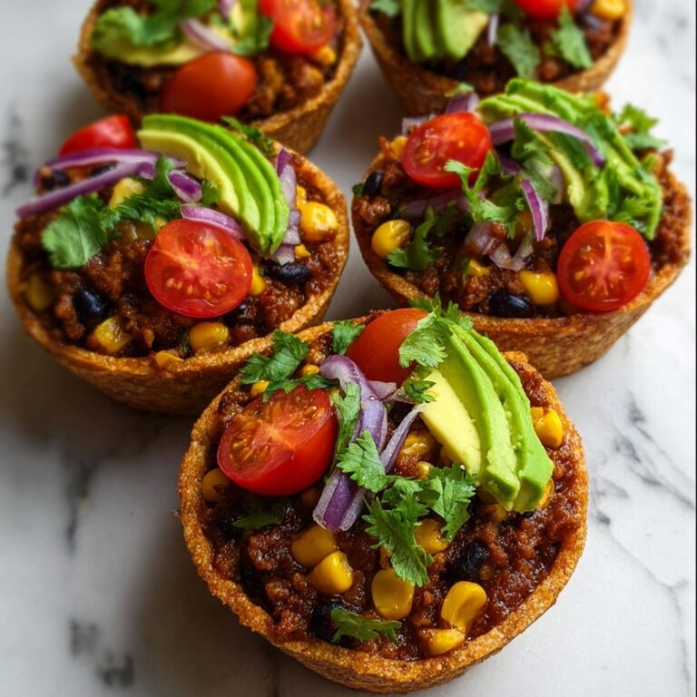 Tortilla Bowls Taco Cups: Vegan & Gluten-Free Delight Recipe