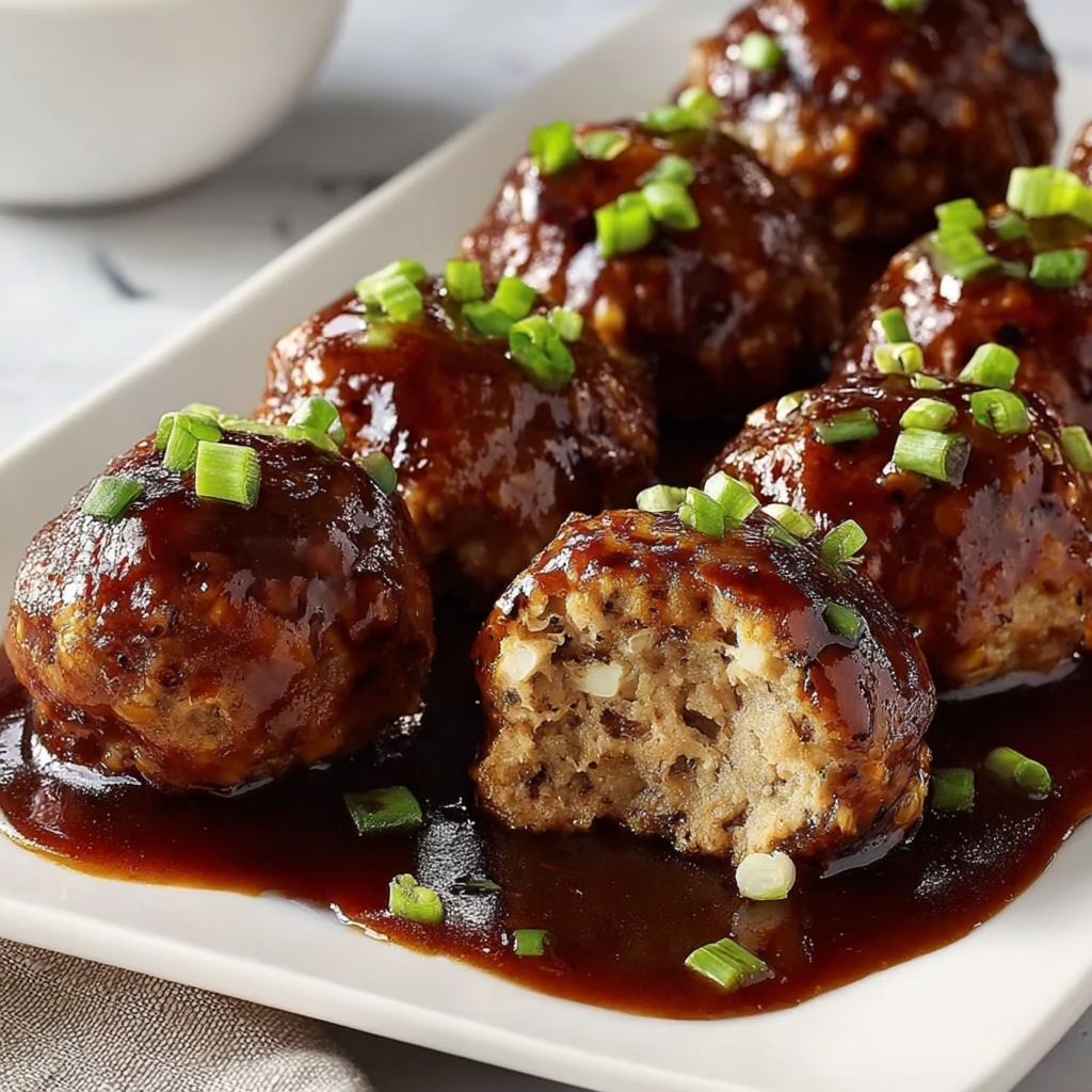 Teriyaki Chicken Meatballs: 7 Flavorful Secrets to Savor Recipe - Recipe Image