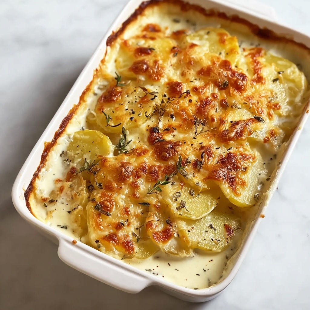 Cheesy Scalloped Potatoes: 5 Steps to Pure Comfort Recipe - Recipe Image