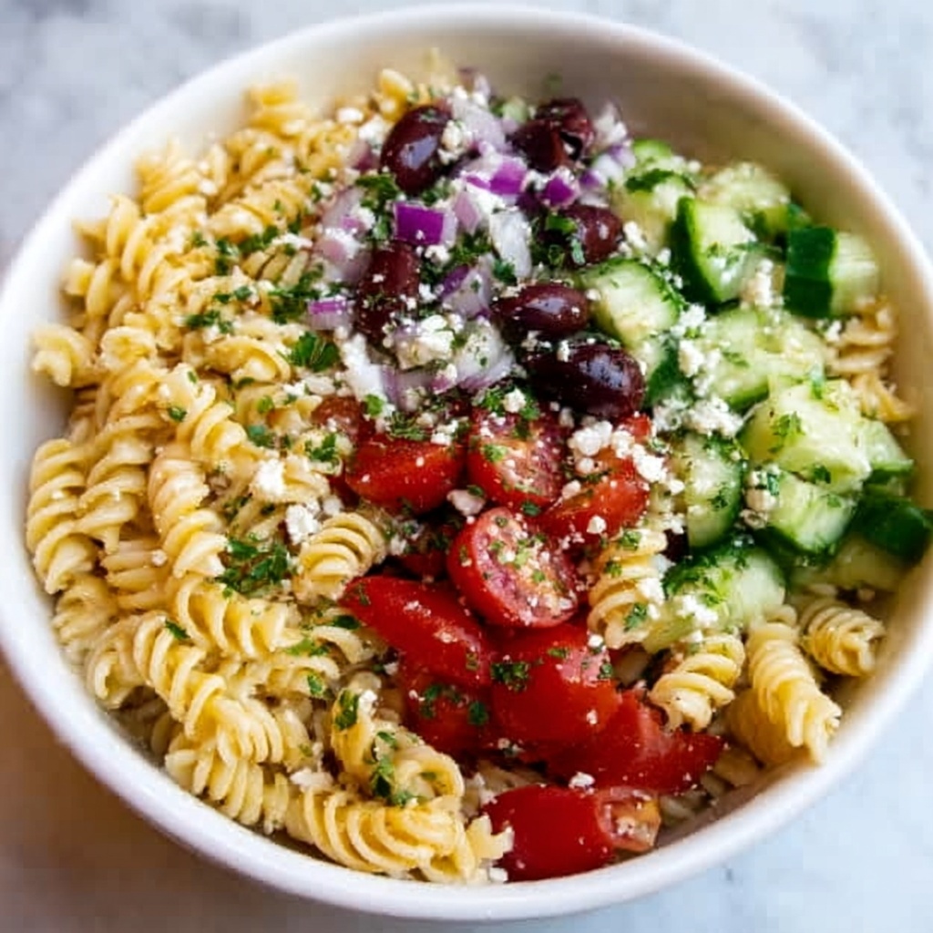 Mediterranean Pasta Salad Recipe - Recipe Image