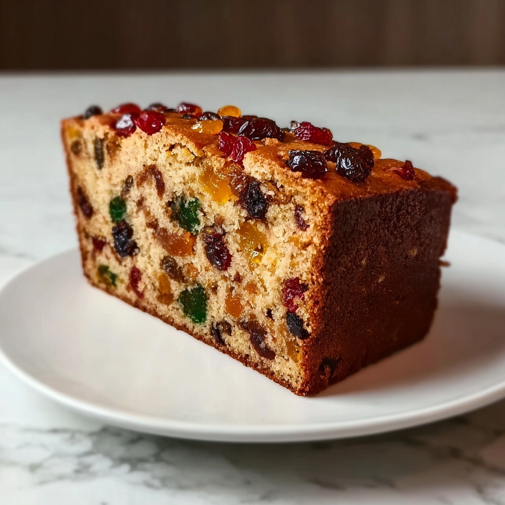 Rich Moist Fruit Cake: 5 Steps to Heartwarming Delight Recipe - Recipe Image