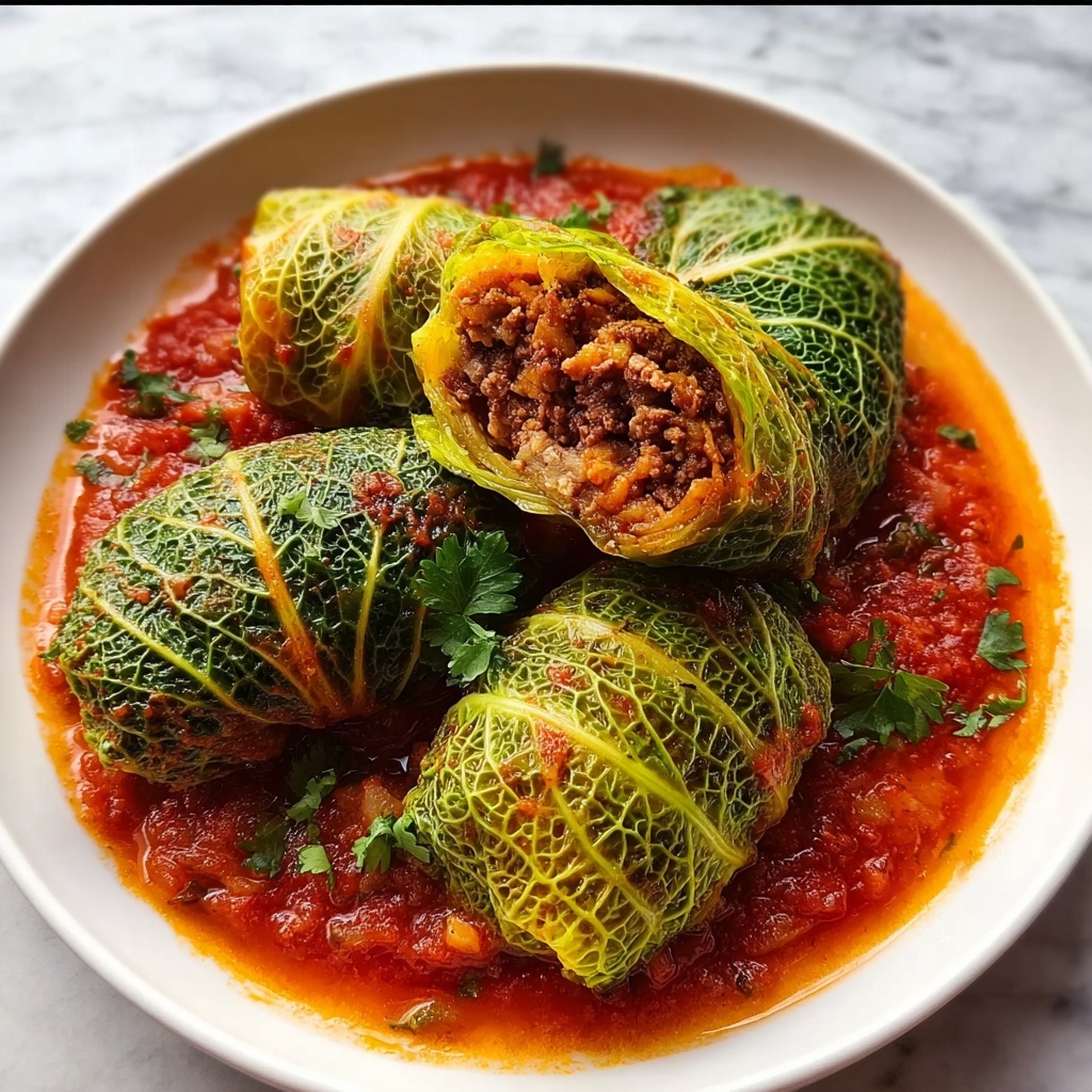 Comforting Cabbage Rolls: A Hearty Family Favorite Recipe - Recipe Image