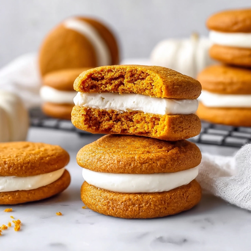 Sourdough Pumpkin Whoopie Pies with Sweet Maple Buttercream Recipe - Recipe Image