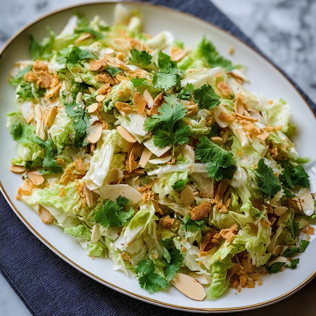 Zesty Spanish Garlic Cabbage Salad Recipe - Recipe Image