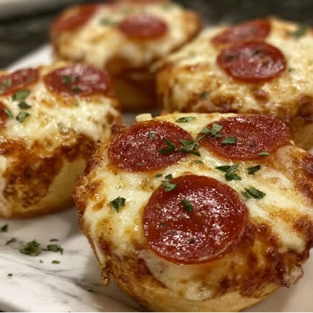 Cheesy Pepperoni Pizza Bombs Recipe - Recipe Image