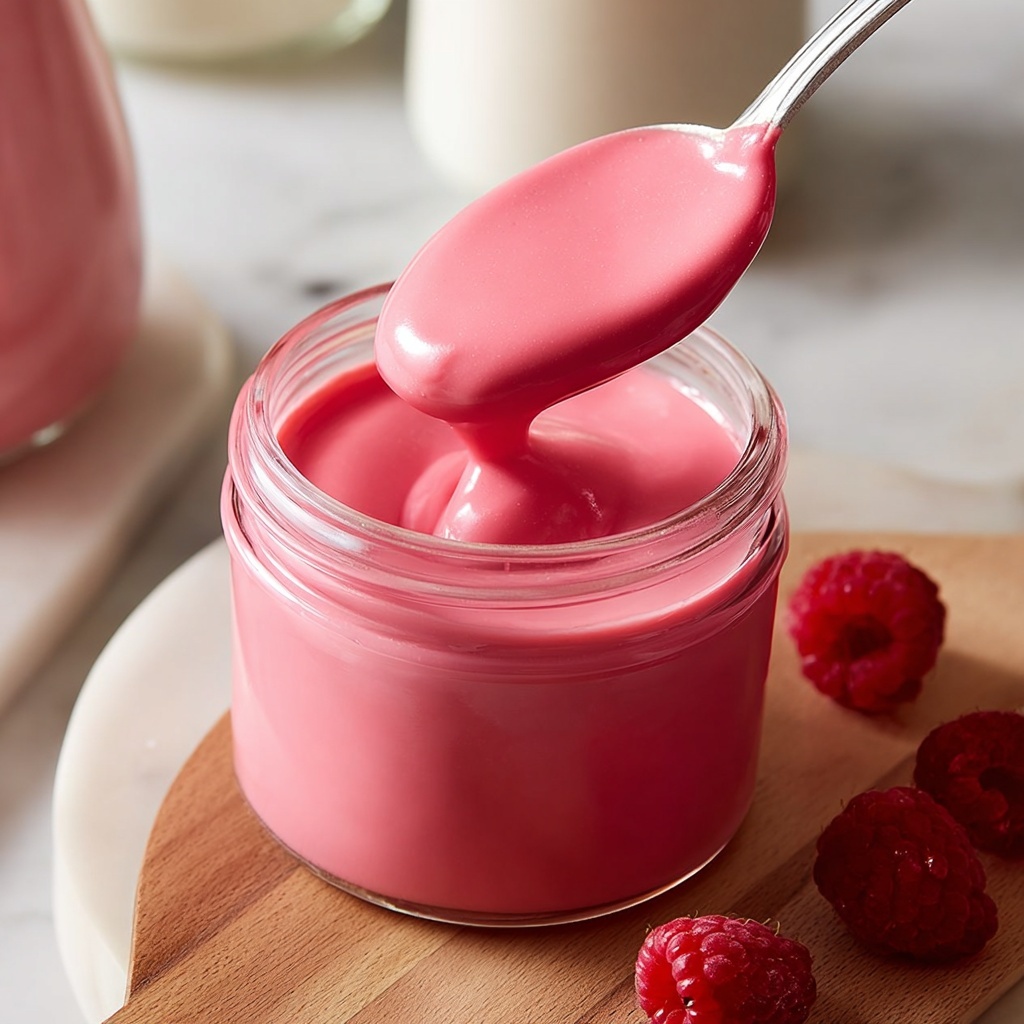 Vegan Raspberry Lemon Curd (No Eggs) Recipe - Recipe Image