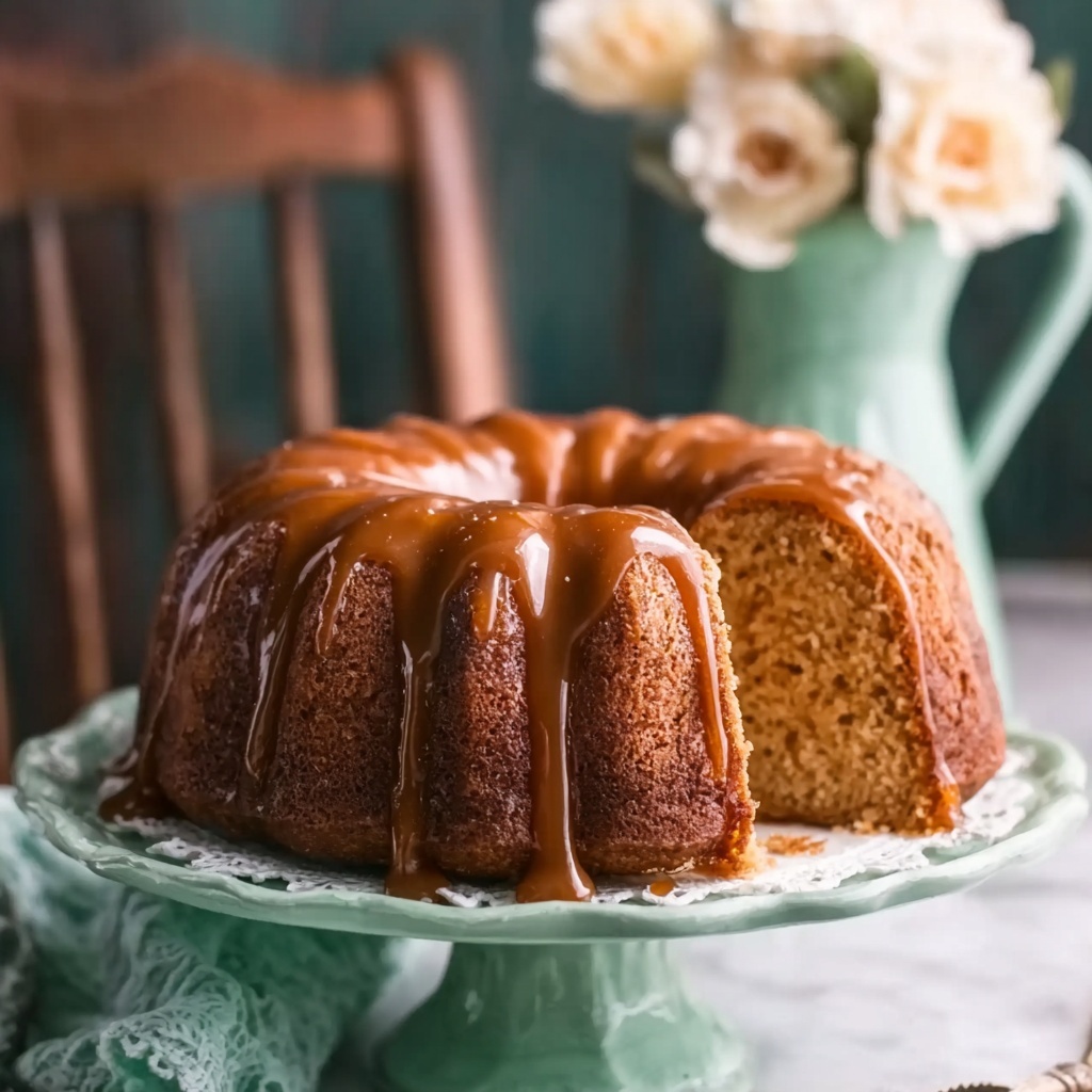 Brown Sugar Caramel Pound Cake Recipe - Recipe Image