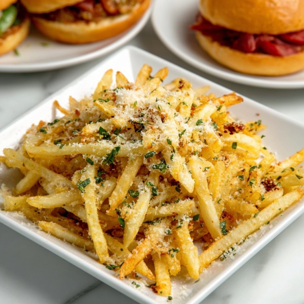 Garlic Parmesan French Fries Recipe - Recipe Image