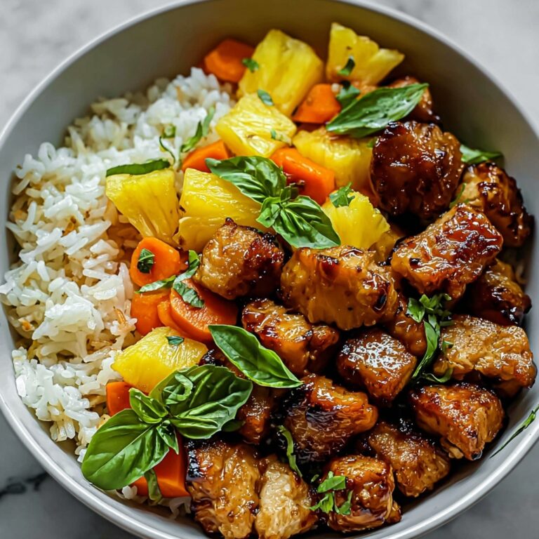 Tropical Pineapple Chicken & Rice Delight Recipe