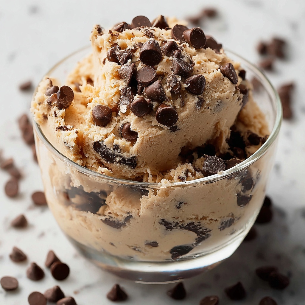 Edible Brownie Batter Cookie Dough Recipe - Recipe Image