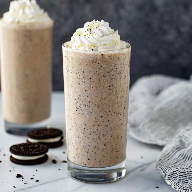 Skinny Oreo Chocolate Milkshakes Recipe